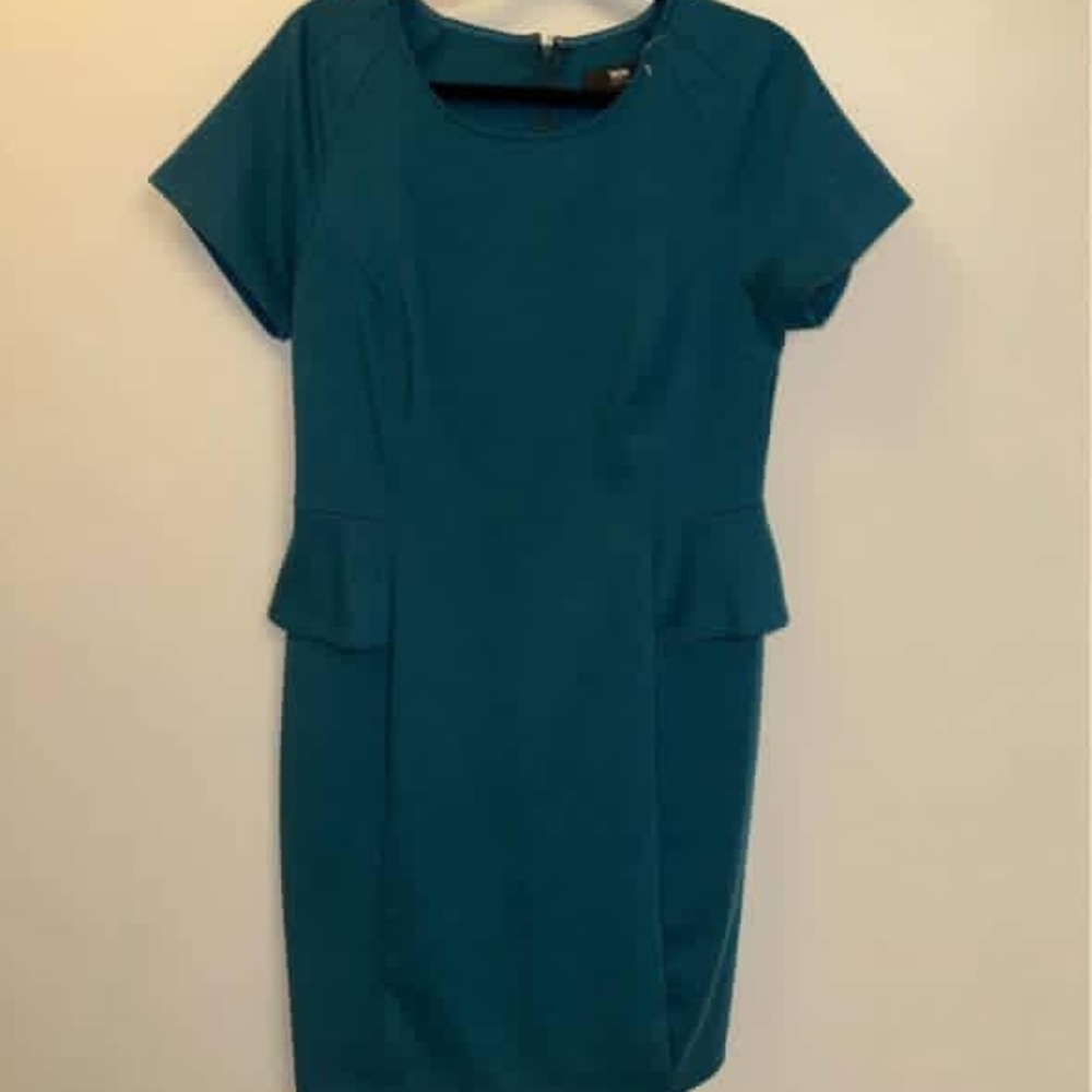 Elegant Teal Dress